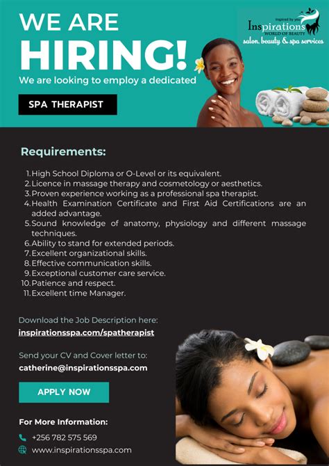 spa therapist recruitment agencies|Spa Massage Therapist Jobs in Philippines .